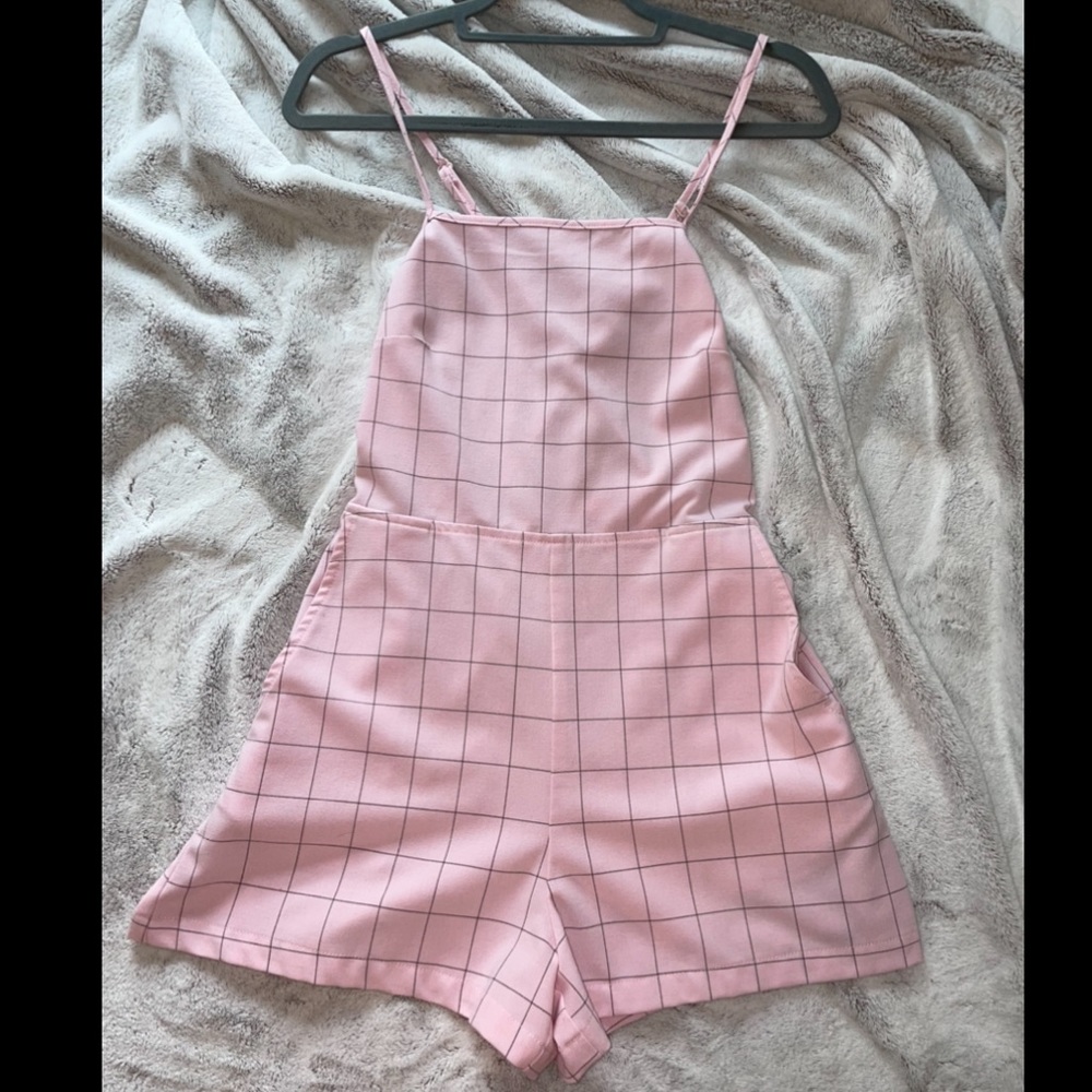 Pink romper